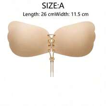 1Pc/4Pcs Sticky Bra, Backless Strapless Bra Push Up, Adhesive Invisible Lift Up Bras - Multicolor - View 16