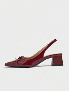 GAN AI Women Pumps - Red - View 5