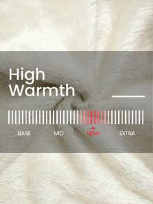 Sweetra Fashionable Casual Retro Vintage Faux Fur Collar Composite Fleece Denim Jacket - Medium Wash - View 5