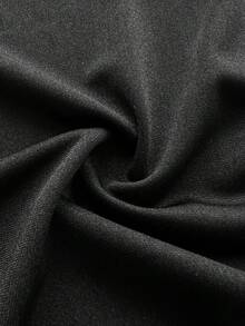 Viva Relle Plus Size V-Neck Sexy Formal Dress, Suitable For Banquet, Date, Valentine's Day Party - Black - View 7