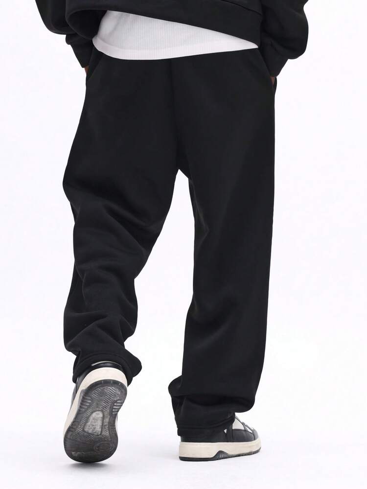 Drawstring Sweatpants With Elastic Cuffs