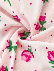 1 Set Delicate Lace Patchwork Comfortable Bra And Panty, 2pcs