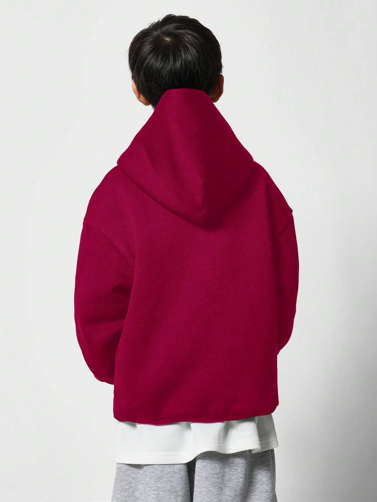 Pullover Hoodie With Front Pocket