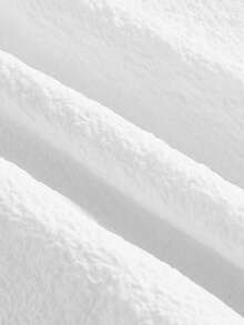 SHEIN MOD 休閒褶皺邊 打結 胸部褶皺純色女士連衣裙 - 白色 - 查看 4