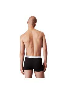 Calvin Klein 3 Pack Men's Boxers - Black/Glacier/Blue Bell - View 3