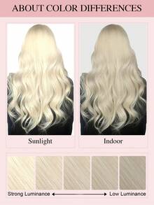 9AM Hair 7pcs 130g/150g 60# Platinum Blonde Full Head Seamless PU Double Weft Clip Ins Real Human Hair Extensions - S60 - View 11