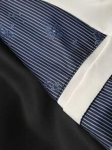 Manfinity Homme Áo khoác dài tay có khóa kéo thường ngày dành cho nam - trắng - Xem 8