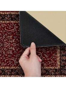 Retro Bohemian Style Mouse Pad, Luxurious Red Desk Accessory, Extra-Large Gaming Mouse Pad, Non-Slip Rubber Base, Computer Mouse Pad With Sewn Edges, XXL Keyboard Pad, A Gift For Friends - Multicolor - View 6
