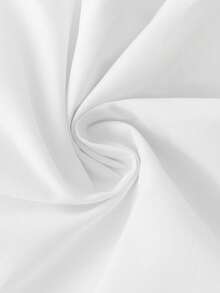 SHEIN Unity Women's White Elegant Summer Mini Dress Sleeveless Strapless Flared Hem Zipper Detail For School Back-To-School Retro Casual Vacations Afternoon Tea - White - View 6
