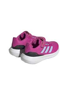 Adidas RunFalcon 3.0 Elastic Lace Top Strap Kids Sneakers Lucid Fuchsia / Blue Dawn / Core Black HP5874 - Rosa - Ver 2