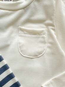 Vintaside Kids 男婴百搭圆领长袖上衣 - 彩色 - 查看 8