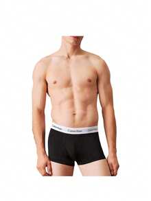 Calvin Klein 3 Pack Men's Boxers - Black - View 2