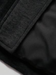 女士连帽二合一羽绒服，秋冬款 - 深灰色 - 查看 9