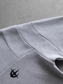 PAVTROS 男士休闲长袖连帽衫和裤子套装