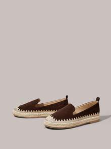 Styleloop Women's Casual Versatile Commute Simple Flats - Coffee Brown - View 3