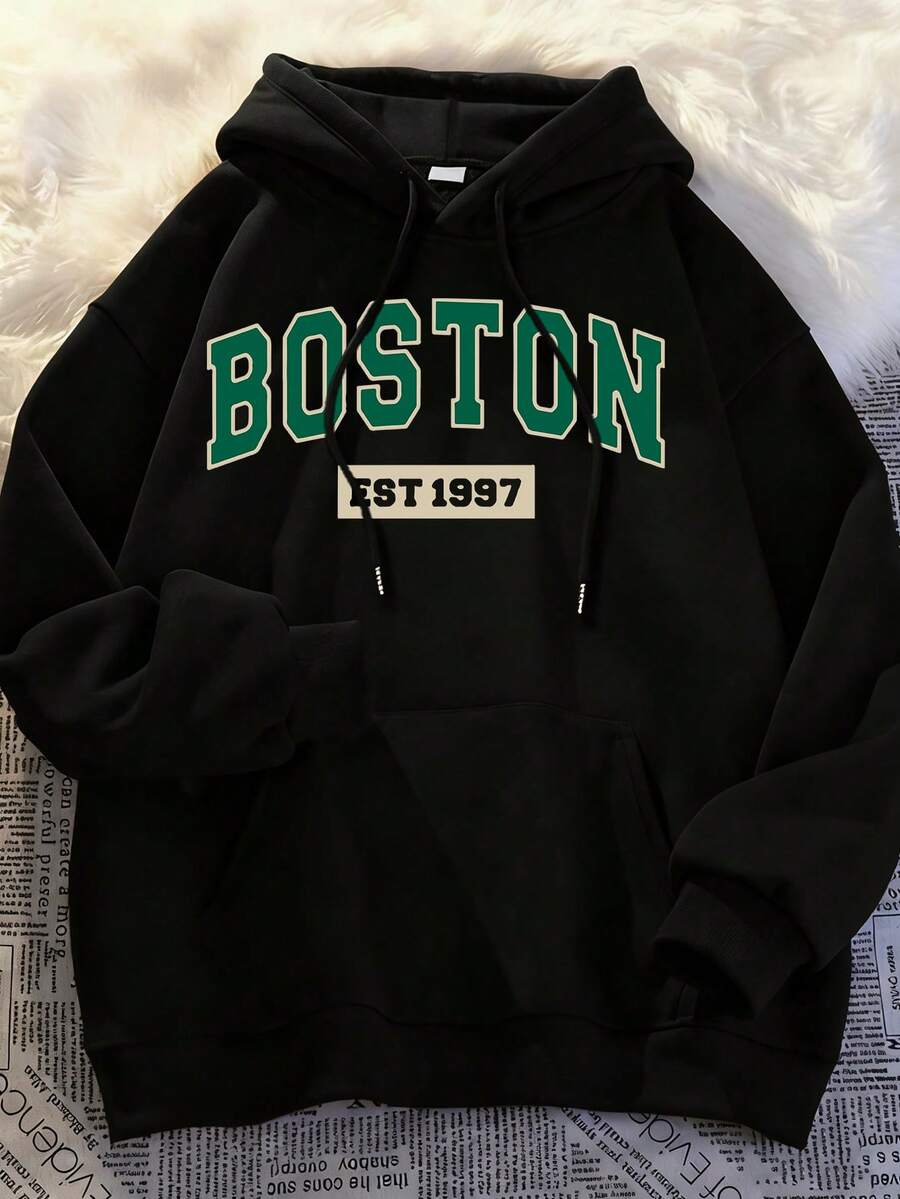 Men Hoodies - Black 6 - View 1