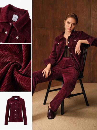 MOTF PREMIUM CHAQUETA VERSÁTIL DE PANA