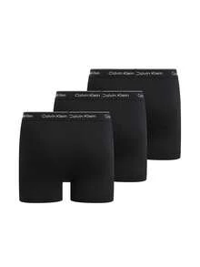 Calvin Klein 3 Pack Men's Boxers - Black - View 2