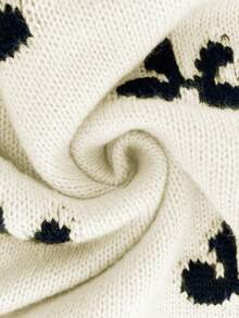 Franclia 2022 秋冬新款博主风格时尚蝴蝶结装饰休闲套头毛衣、长袖上衣