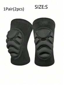1 Pair Black S/M/L/XL Winter Outdoor Sport Elbow Pads Protector Arm Brace Support - High Elastic Sponge Anti-Slip Collision Avoidance Elbow Sleeves For Men And Women - Multicolor - View 10