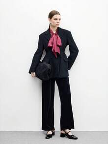 CUCCOO BIZCHIC 女士时尚百搭套脚高跟鞋 - 黑色 - 查看 6