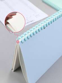 5/10pcs A4 Ring Binder Plates, DIY 30 Hole Binding Rings, Plastic Loose Leaf Binding Rings, Detachable,Back To School,School Supplies - Multicolor - View 4