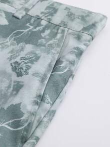 STYNVO Men's Casual Fashion Street All-Over Print Flap Pocket Loose Cargo Pants Camo Cargos Baggy Camo Pants Men Men Art Pants - smoke gray - View 3