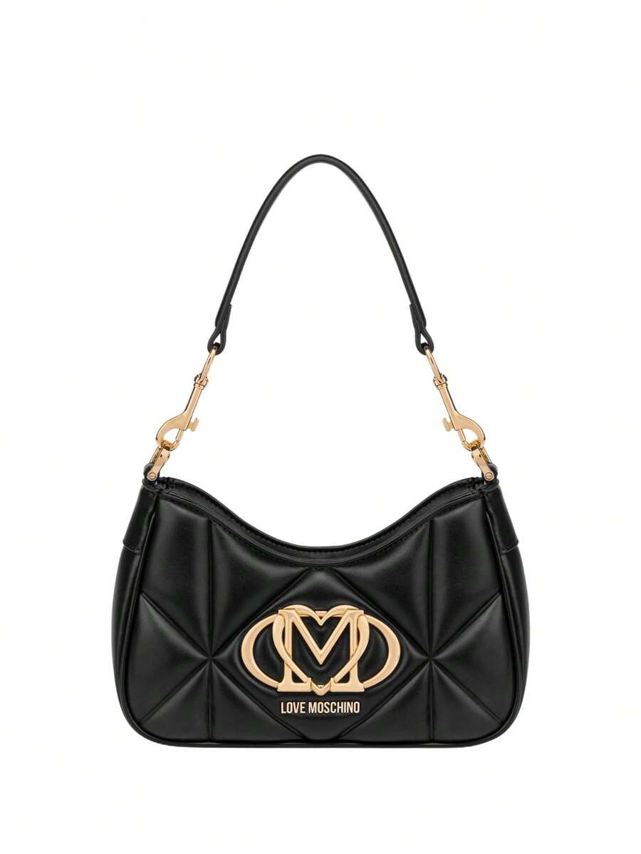 Logo-Plaque Women'sTote Bag Black - Black - View 1