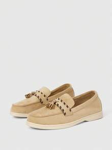 Sleekvia Women's Casual Comfortable Loafers For Christmas - Khaki - View 10