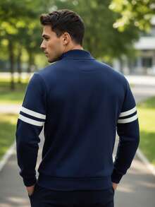 Big City Men Sweatshirts - Blue and White - View 4