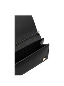 Love Moschino Logo-Lettering Women's Cross Body Bag Black - Black - View 4