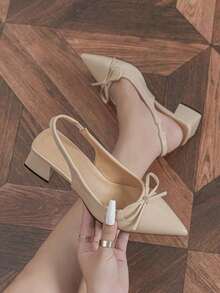 GAN AI Women Pumps - Apricot - View 3