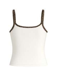 Adidas Leopard Women's Tank Top White - White - View 2