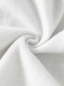 Girls' Cartoon Print Sweatshirt, Soft Casual Fit Suitable For School, Commute And Autumn/Winter Daily Wear - Light Grey - View 8