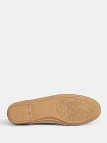 Ressula Women's Casual Versatile Commuting Simple Solid Color Flats - Apricot - View 8