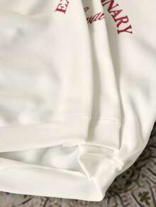 SWAVVY 2 Stücke Herren Lässig Rundhals Sweatshirt & Kontrast Farbe Stickerei Set, Frühling/Herbst - Rot - Übersicht 7