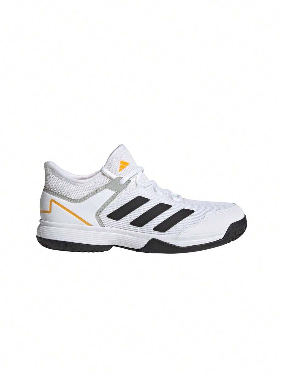 Adidas Adizero Ubersonic 4 Kids Shoes Cloud White / Core Black / Solar Gold HP9700 - White - View 1