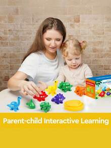 Rainbow Letters Dinosaur Alphabet Matching Toy Tactile Surfaces Interactive Learning Game Cognitive Development Family Bonding Activity Christmas Stocking Fillers Holiday Gift Ideas Scandinavian Style Cottage Core Aesthetic Must Haves - Multicolor - View 7