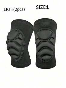 1 Pair Black S/M/L/XL Winter Outdoor Sport Elbow Pads Protector Arm Brace Support - High Elastic Sponge Anti-Slip Collision Avoidance Elbow Sleeves For Men And Women - Multicolor - View 11
