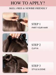 9AM Hair 7pcs 130g/150g 60# Platinum Blonde Full Head Seamless PU Double Weft Clip Ins Real Human Hair Extensions - S60 - View 5