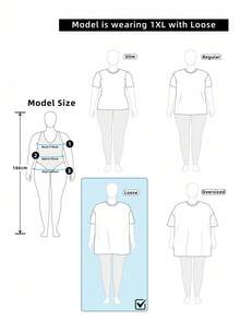 EMERY ROSE Camiseta casual holgada de manga larga con cuello redondo y hombros caídos en unicolor para mujer de talla grande - Naranja - Ver 8