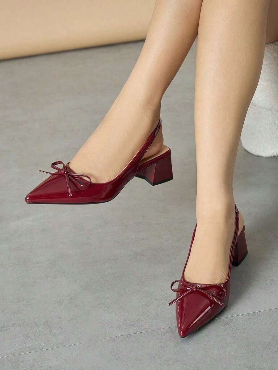 GAN AI Women Pumps - Red - View 1