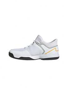 Adidas Adizero Ubersonic 4 Kids Shoes Cloud White / Core Black / Solar Gold HP9700 - White - View 5