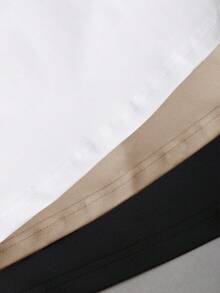 Sweetra 女士休闲褶皱圆领背心，夏季 - 彩色 - 查看 6