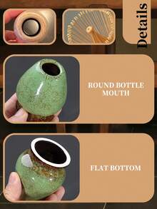 A Set Of Ceramic Tea Whisk, High-Quality Creative Tea Lighting Utensils, Outdoor Tea Ceremony Tools, Tea Accessories, Matcha Tea Tea Set, Send Boyfriend, Husband, Father's Day Mother's Day Gift, Christmas Gift 1pc,Matcha Set Back To School - Multicolor - View 5