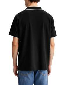 Calvin Klein Men's Polo Shirt Black - Black - View 2