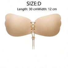 1Pc/4Pcs Sticky Bra, Backless Strapless Bra Push Up, Adhesive Invisible Lift Up Bras - Multicolor - View 22