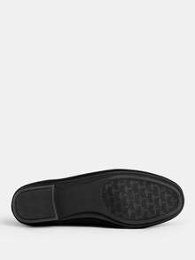 Ressula Women's Casual Versatile Commuting Simple Solid Color Flats - Black - View 8