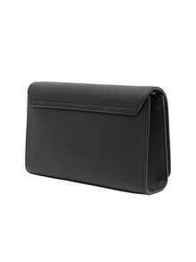 Love Moschino Logo-Lettering Women's Cross Body Bag Black - Black - View 2