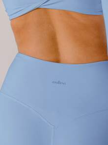 Aralina Leisurewear Active Pastel Pink High-Rise Bottom Lift Active Leggings - Blue - View 3